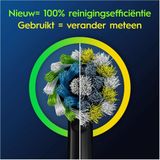 Oral-B Pro Cross Action - Opzetborstels Zwart - Met CleanMaximiser Technologie - 12 Stuks - Brievenbusverpakking