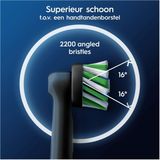 Oral-B Pro Cross Action - Opzetborstels Zwart - Met CleanMaximiser Technologie - 12 Stuks - Brievenbusverpakking