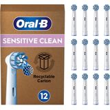 Oral-B Sensitive Clean Pro - Opzetborstels - 12 stuks