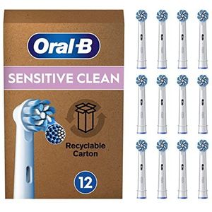 Oral-B Pro Sensitive Clean Tandenborstelborstels, 12 stuks, geschikt voor brievenbus