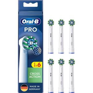 Oral-B Pro Cross Action Opzetborstels, Set Van 6