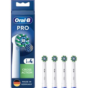 Borstel vervanger Oral-B Pro Cross Action 4 Stuks