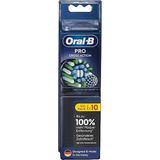 Oral-B Pro Cross Action Opzetborstels Zwart 10 stuks
