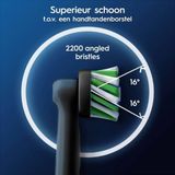 Oral-B Pro Cross Action Opzetborstels Zwart 10 stuks