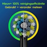Oral-B Pro Cross Action Opzetborstels Zwart 10 stuks