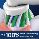 Oral-B Pro CrossAction 8 stuks elektrische tandenborstels, bovenste tandreiniging met innovatieve X-vormige borstelharen, originele Oral-B tandenborstelopzetstuk, gemaakt in