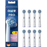 Oral-B PRO Opzetborstels Sensitive, 8 stuks