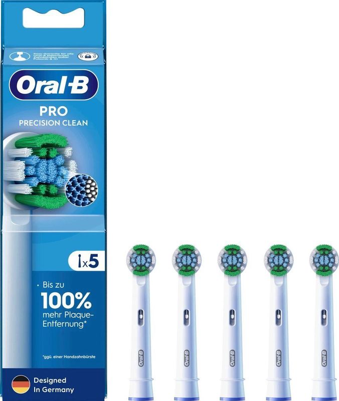 Oral B Pro Precision Clean Replacement Brush Heads Pack of 5