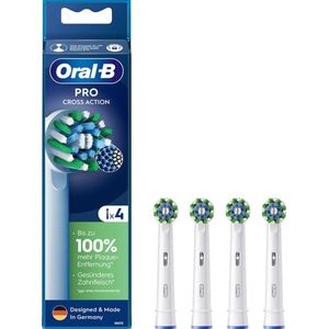 Oral-B PRO Opzetborstels Cross Action, 4 Stuks