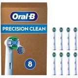 Oral-B - Pro Precision Clean - Opzetborstels - 8 Stuks