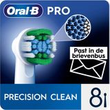 Oral-B - Pro Precision Clean - Opzetborstels - 8 Stuks
