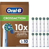 Oral-B - Pro Cross Action - Opzetborstels - Wit - 10 Stuks