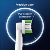 Oral-B Pro Precision Clean Opzetborstels voor elektrische tandenborstel, 10 stuks, tandenreiniging, X-borstels, origineel Oral-B tandenborstelopzetstuk, brievenbus-compatibele verpakking, ontworpen in