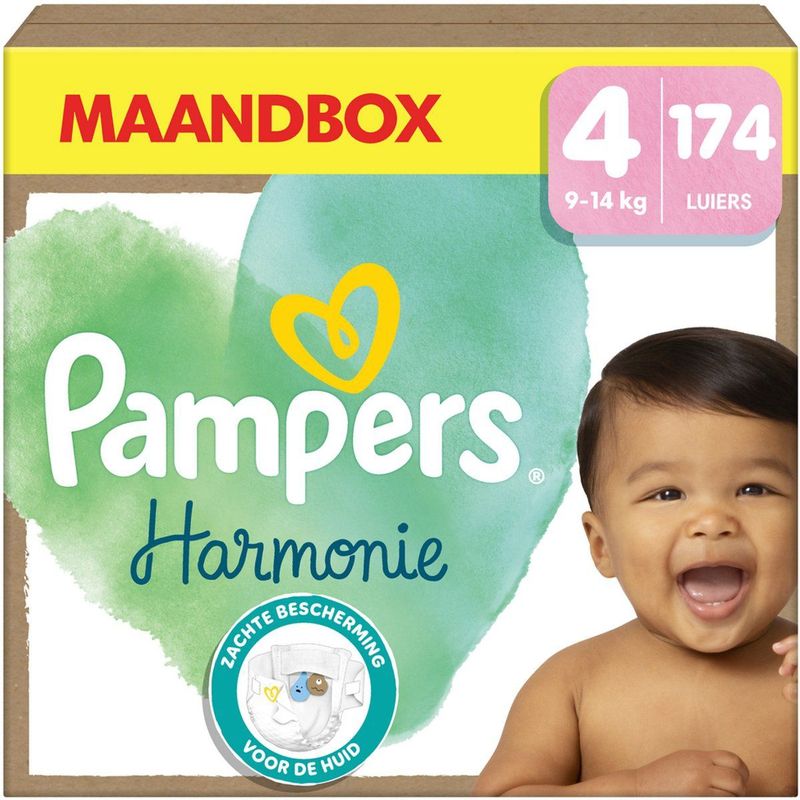 Pampers - Harmonie - Luiers - Wit - 0% Parfum - Hypoallergeen