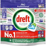 Vaatwastabletten platinum regular 115 capsules