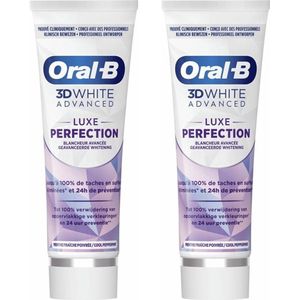 Oral-B - 3DWhite Advanced Luxe - Tandpasta - Pepermunt - 75ml