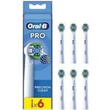 Oral-B Pro Precision Clean Lot de 6 têtes de rechange pour brosse à dents électrique Blanc