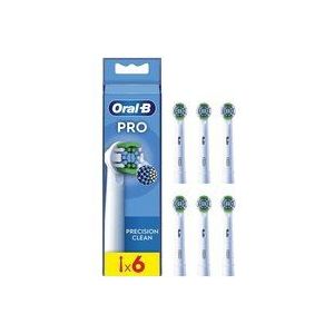 Oral-B Pro Precision Clean Reserveonderdelen voor elektrische tandenborstel, 6 stuks, wit - origineel