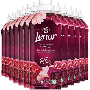 Lenor Wasverzachter - Jasmijn en Rose De Mai - 12 x 41 Wasbeurten - Voordeelverpakking