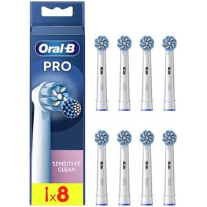 Oral-b PRO Sensitive Clean Opzetborstels 8 Stuks - Opzetborstels voor Elektrische Tandenborstel