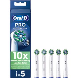 Oral b PRO Cross Action 5 stuks opzetborstel