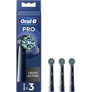 Oral-B PRO Cross Action 3 stuks zwart