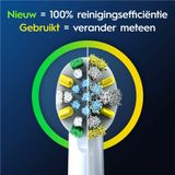 Oral-B Opzetborstels FlossAction Wit - 6 x 4 stuks - Voordeelverpakking