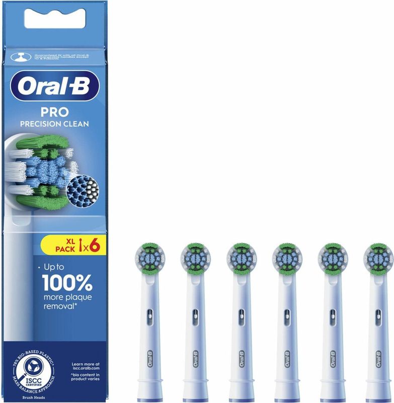 6x Oral-B Opzetborstels Pro Precision Clean 6 stuks