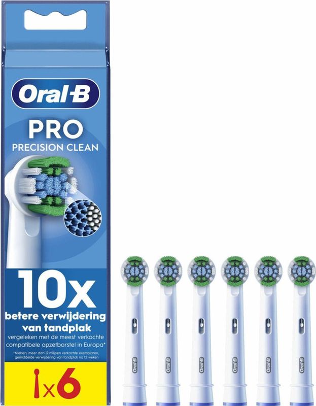 Oral-B Opzetborstels Pro Precision Clean 6 stuks
