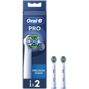 Oral-B Precision Clean PRO - Met CleanMaximiser-technologie - Opzetborstels - 2 Stuks