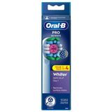 Oral-B 3D White Pro - Opzetborstels - 4 Stuks - CleanMaximiser Technologie