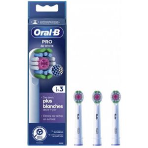 Oral-B 3D White Pro - Opzetborstels 3 Stuks