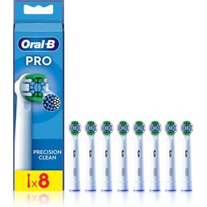 Oral-B - Precision Clean Pro Opzetborstels - 8 Stuks