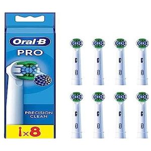 Oral-B Pro Precision Clean Opzetborstels voor elektrische tandenborstels, 8 stuks