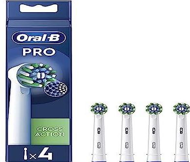 Oral-B Cross Action Pro - Opzetborstels - Met CleanMaximiser Technologie - 4 Stuks