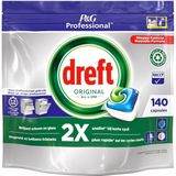 Dreft - Original - 2 x 140 Capsules - Voordeelverpakking - Vaatwasmiddel