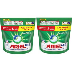 Ariel Wasmiddel - Original All in 1 Pods - Wasmiddelcapsules - 2 x 51 Wasbeurten - Voordeelverpakking