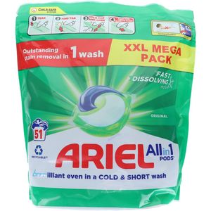 Ariel Kleur Alles in 1 Pods 51 wasbeurten