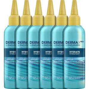 DERMAxPRO by Head & Shoulders - Hydrateert - Uitspoelbare Hoofdhuidbalsem - Met Hyaluronzuur - Voordeelverpakking 6 x 145 ml