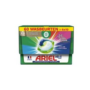 Ariel - All In 1 Pods - Wasmiddel - 60 Wasbeurten - Color