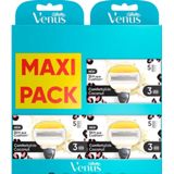 Gillette Venus Comfortglide Coconut - Maxi pack 9 Scheermesjes - Voor Vrouwen