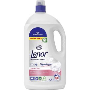 Lenor - Wasverzachter - Sensitive - 190wb/3,8L x 3