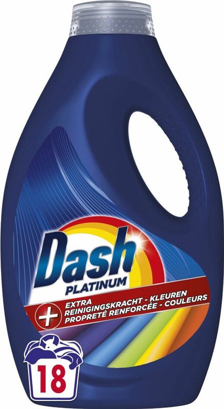 Dash - Vloeibaar Wasmiddel - Platinum Color - 810 ml - 18 Wasbeurten