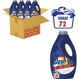 Dash Platinum - Vloeibaar Wasmiddel - met extra reinigingskracht - 4 x 18 Wasbeurten Voordeelverpakking