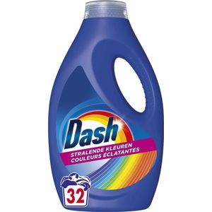 4x Dash vloeibaar wasmiddel Color (4 flessen - 128 wasbeurten)