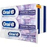 Oral-B 3D White Luxe Perfection - Tandpasta - 4x100ml - verpakt in gerecycleerd karton