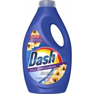 2e halve prijs: Dash Vloeibaar Wasmiddel Amber & Orchidee 26 Wasbeurten 1170 ml