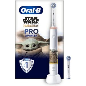 Oral-B Pro Junior Star Wars Elektrische Tandenborstel  Kinderen vanaf 6 Jaar Wit