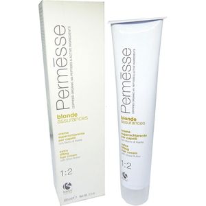 Barex Permesse Blonde Assurances Liftende haarkleur crèmekleuring 100ml - 11.03 Natural Mega Golden Blonde / Natur Mega Goldblond