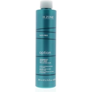 H.Zone Option Anti Red Anti Red Shampoo 200ml